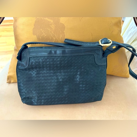 Genesis Basket Weave Woven in Midnight Blue - Picture 9 of 9